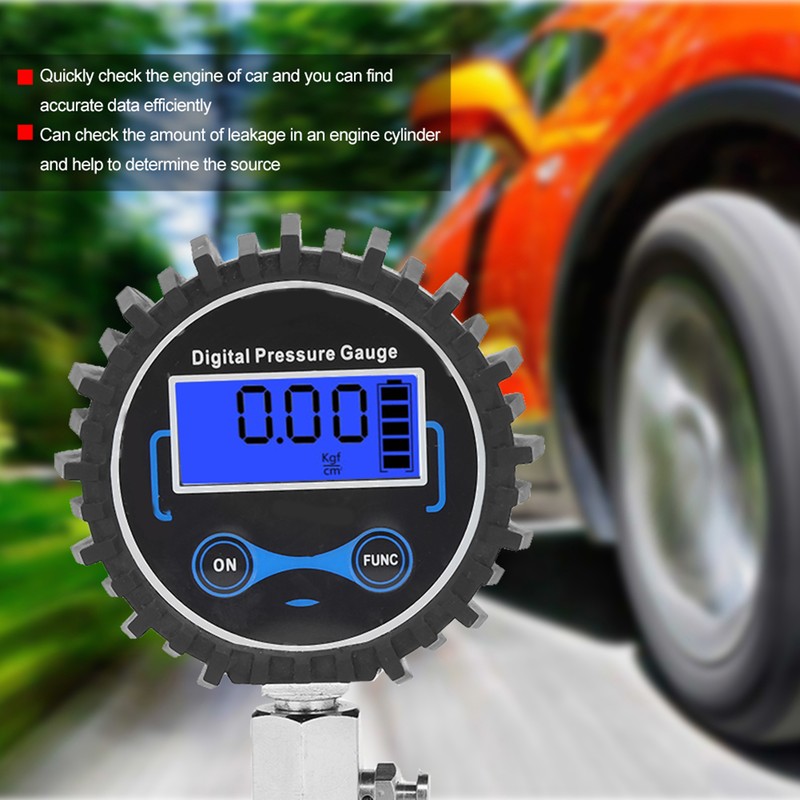3 ‑300 PSI Engine Cylinder Pressure Detection Digital Gauge Repair