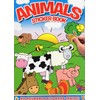 Animals - Sticker Coloring Book with 20 Stickers