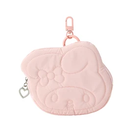 Sanrio 247758 My Melody Face Pass Case (Fluffy Winter) Commuter Passcase ID Card Case