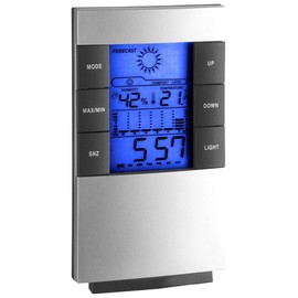 TFA Indoor Digital Thermo-Hygrometer - Silver