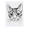 Large 'Cat Face' Temporary Tattoo (TO00019004)