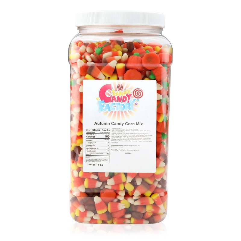 Sarah's Candy Factory Pumpkin- Candy Corn-Indian Corn- Autumn Mix in