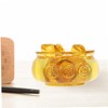 CORHAD Beautiful Crystal Treasure Basin Decor Home Ornament 8cm Feng
