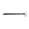 25 x Large White 50mm UPVC Poly Top Pins Nails
