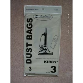 Kirby Generic Kirby Style 3 Single Wall Vacuum Bags - 3 Pack