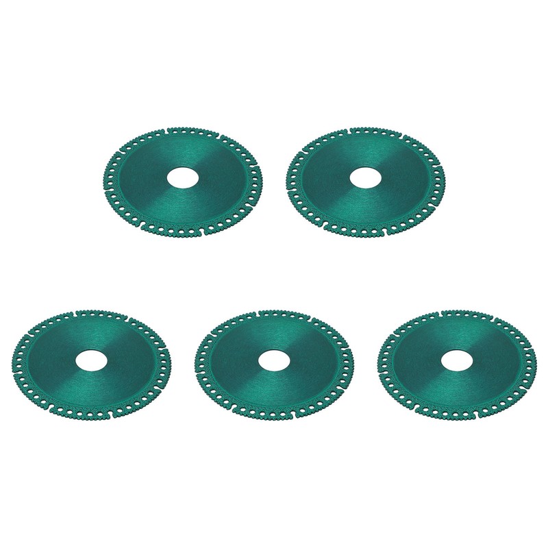 5PCS Multifunctional Cutting Saw Blade OD100mm ID20mm Green Angle Grinder