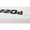 MCK Auto - E220d Glossy Black Front Rear Wing Black