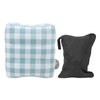 Inflatable Foot Rest Pillow Adjustable 3 Layers Travel Airplane Foot