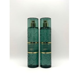 Bath Body Lost in Santal Fine Fragrance Mist, 8 fl oz, Set of 2, Green Bottles