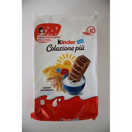 Kinder Colazione più Milk Cream Cut with Brioss (10 x 30 g Pack)