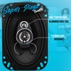 Pyle 3-Way Universal Car Stereo Speakers - 400W 6” x