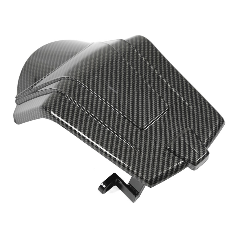 Motorcycle Front Wiring Box Cover Carbon Fiber Grain Strong Strength
