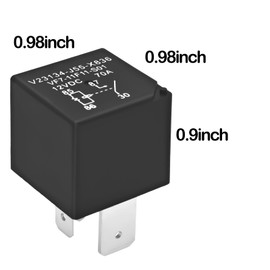 VF7-11F11-S01 Automotive Relay (Pack of 2) – 12VDC 70A 4-Pin High-Current Relay - Direct Replacement for 4-1393306-6, V23134-J55-X836, 614