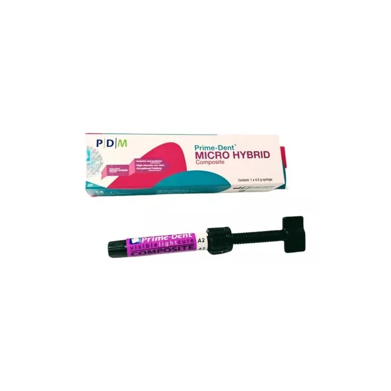 Prime Dental Resina Dental Micro Hybrid Prime Dent 4.5 Gr