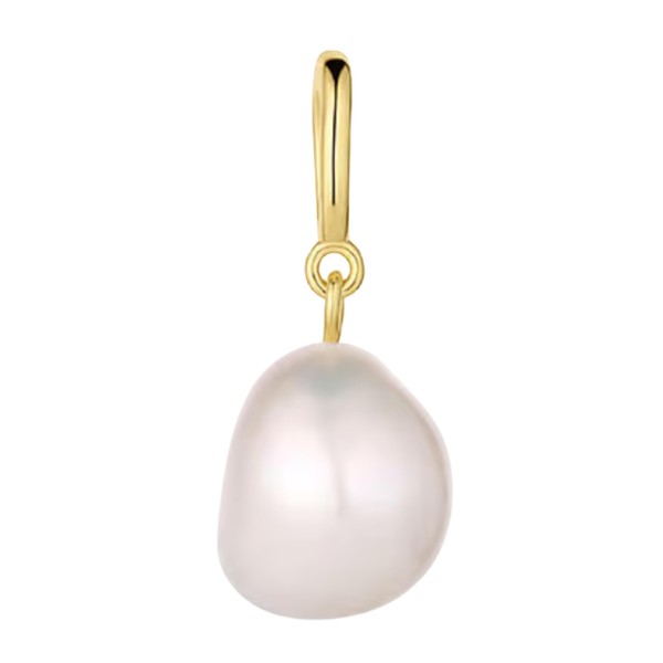gorjana - Pearl Parker Charm 3/8" - Luxurious 18k Gold-Plated