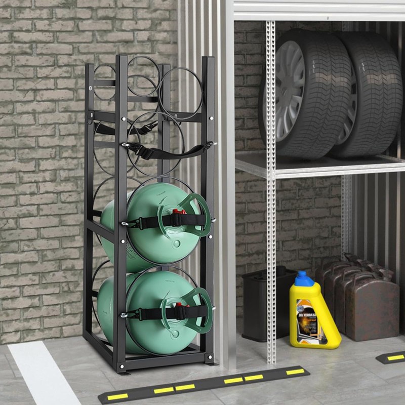 VEVOR Refrigerant Tank Rack, with 2 x 30lbs and Other