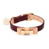 Pet Perfect Luxury Dog Collar Dog Gift - Italian Leather