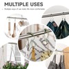 Bathway Sage Green Shower Curtain Hooks Shower Curtain Rings Rust