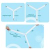GeeRic Set of 8 Bed Sheet Clips, Anti-Slip Clips, Futon