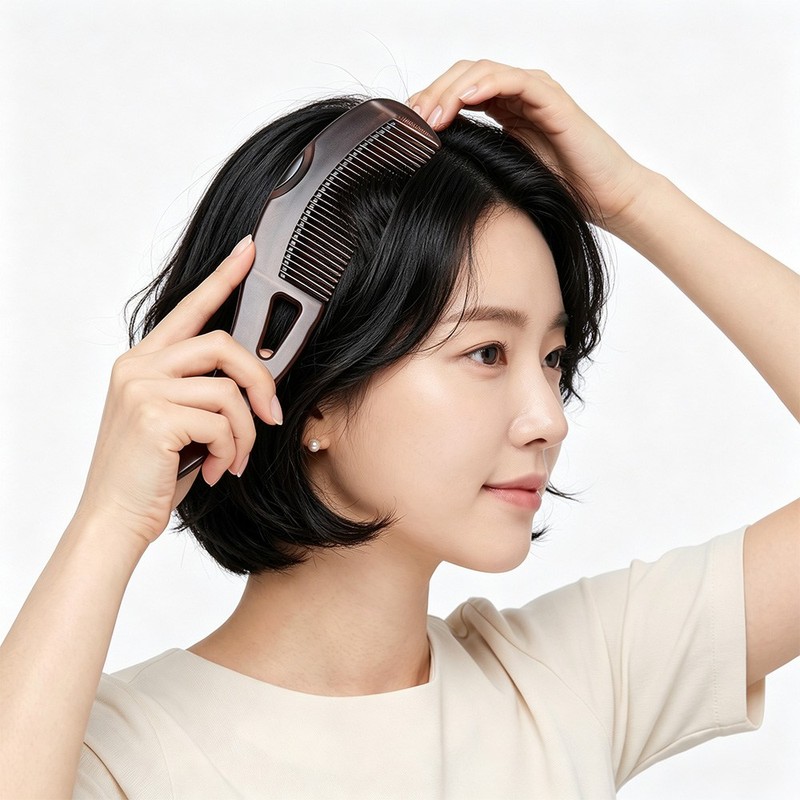 DDJJ 비듬 제거 기능성 빗 건강 케어 두피 각질 제거