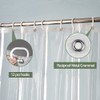 UFRIDAY 9G Thick Extra Long Clear Shower Curtain Liner ,
