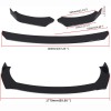 KEEPDSGN For Ford Taurus SHO SEL Front Bumper Lip Spoiler