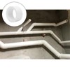 Lswteiz 4"x 3" PVC DWV Reducing Bush Adapter Pipe Fitting