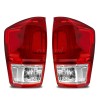 Left+Right Tail Lights Brake Lamps for 2016 2017 2018-2023 Toyota