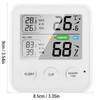 High Precision Magnetic Thermometer Hygrometer Digital Thermo-Hygrometer with LCD Screen