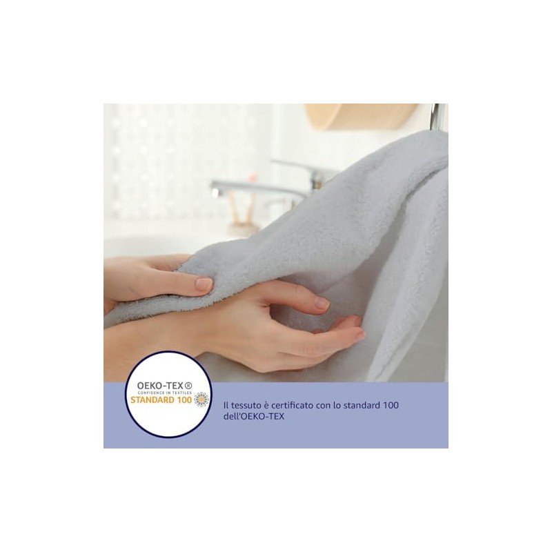 Giovanni Dolcinotti | Set of 2 Bath Towels - Pearl