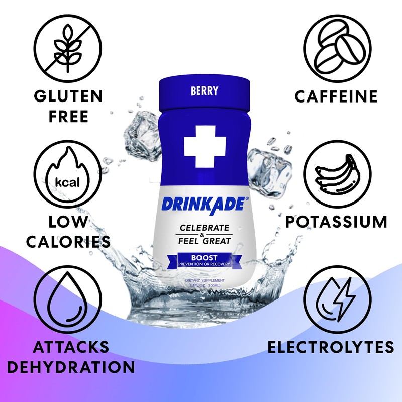 DrinkAde Boost – The Day After Drink, Immunity & Energy