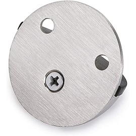 Tope de puerta,cierrapuertas magnético de acero inoxidable de 6 piezas,cinta adhesiva de doble cara 3M,sin taladrar,fijación más segura con tornillos,con tope de goma para evitar golpes (plateado)
