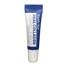 Farmstay Bálsamo Labial Esencial Real de Colágeno - Tratamiento Labial con Colágeno - Suaviza y Acalma Labios Secos y Agrietados - 10 ml