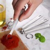 Stainless Steel Measuring Spoons Set of 14 with Leveler, Rectangular