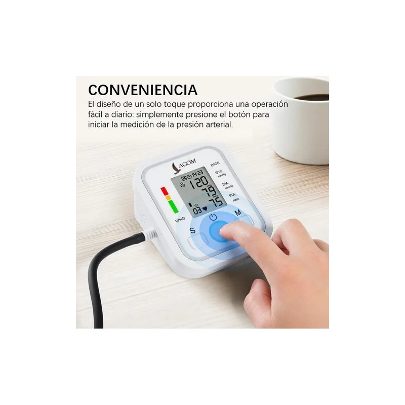 Monitor Medidor Digital Presin Arterial Uso Domstico Usb Blanco