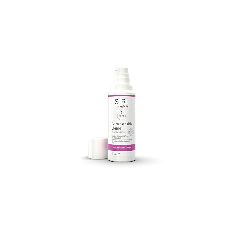 SIRIDERMA Extra Sensitive Cream 50 ml Fragrance Free Smoothing Care