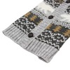 TENGZHI Dog Christmas Sweater Classical Argyle Knitted Cat Ugly Xmas