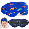 BeeVines Kids 3D Contoured Sleep Mask, 100% Blackout Sleeping Eye