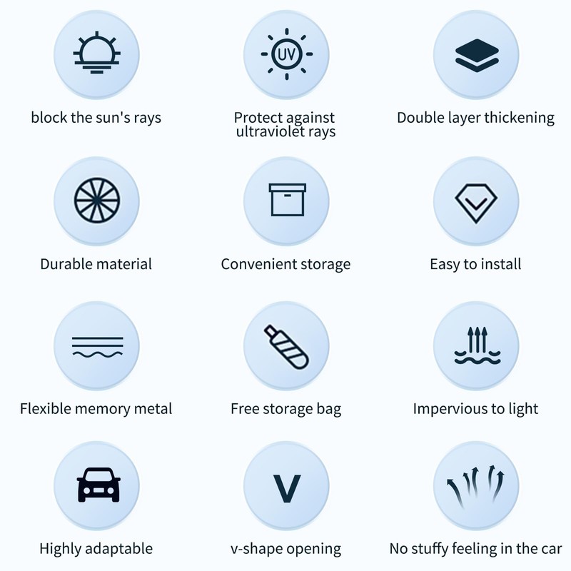 Experience Ultimate Sun Protection: Universal Fit, Easy Installation, Durable Construction.