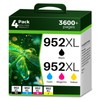 Q-image Compatible 952XL Ink Cartridges Replacement for 952 952XL Ink