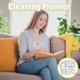 Cleaning Planner, Household Cleaning Schedule and Checklist Organizer, Daily, Weekly and Monthly Yearly Cleaning Checklist