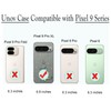 Unov Case Compatible with Pixel 9 Pro XL Case Clear