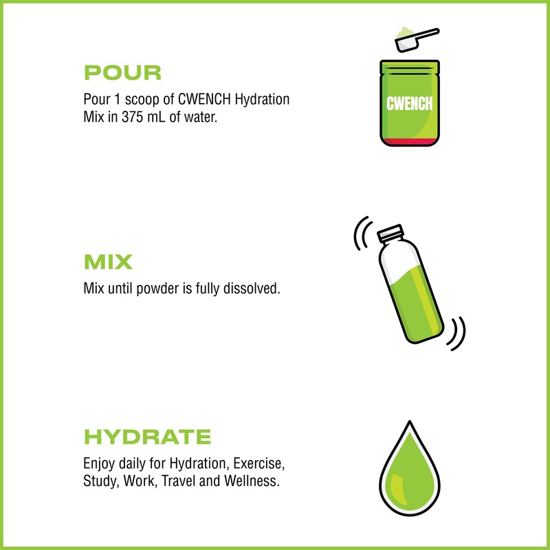 Cwench Electrolyte Mix - Cherry Lime 10 Count