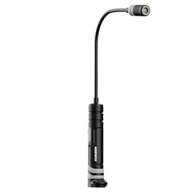 Kunzer PL-061 Work Lamp with LED Technology and Flexible Gooseneck - 300 lm Light Intensity, 7 Hours Lighting Time - Dimmable