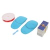 50pcs Amblyopia Training Card Waterproof 0.7mm Hole 4 Holes Strabismus
