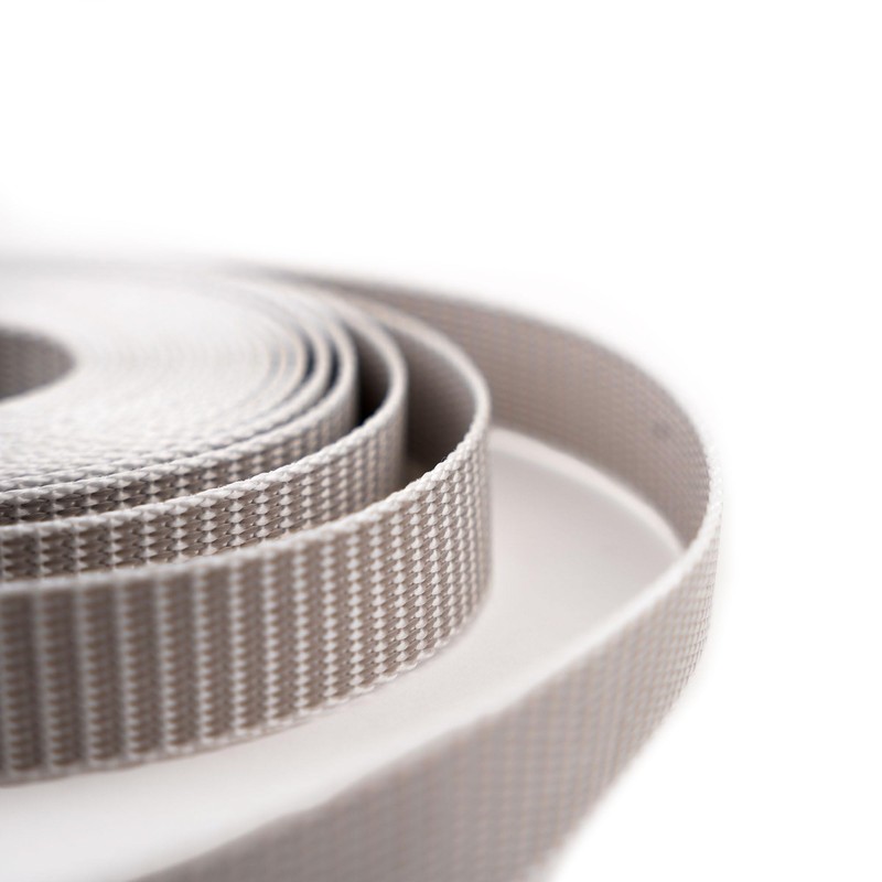 Jalousiene® Roller Shutter Strap Grey 14/15 mm Length 7 m