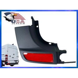 Unbeatable Auto Parts For 2010-2018 Mercedes Sprinter Rear Bumper Side Cover With Reflector Left Side
