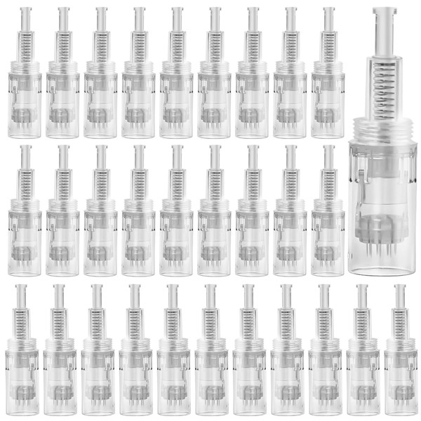 Pack of 30 Microneedling: 12 Pins Microneedling Needles Microneedling Replacement