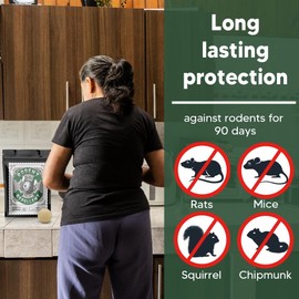 FIONAT Rodent Repellent, Mice Repellent Indoor, Outdoor Mouse Repellent, Mice Deterrents for Home, Rats Repellent, Reppermint Oil for Rodents, Mice Repellent, Mouse Deterrent, Rat Deterrent-8Packs