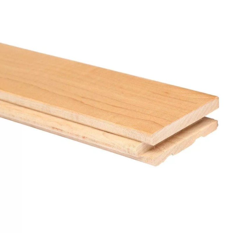 Bruce Natural Maple Solid Hardwood Flooring Plank 3/4" Thick x